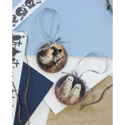 Decoration "Boo!" (Interior Decoration) 13.2x6.6 cm AABT-042