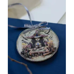 Décoration « Enchanteresse » (Décoration intérieure) 13,2 x 6,6 cm AABT-040
