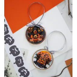 Decoration "Festive Halloween" 13.2x6.6 cm AABT-039