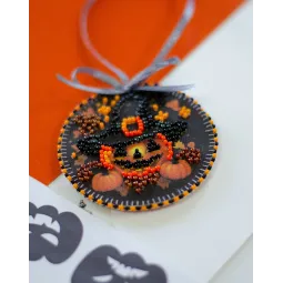 Dekoration „Festliches Halloween“ 13,2 x 6,6 cm AABT-039