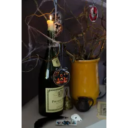 Decoration "Festive Halloween" 13.2x6.6 cm AABT-039