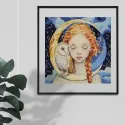 Kreuzstich-Set "Tochter des Mondes" 25x24 cm AAH-271