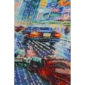 Haupt-Perlenstickerei-Set "Dem Alltag entfliehen" 26x33 cm AAB-944