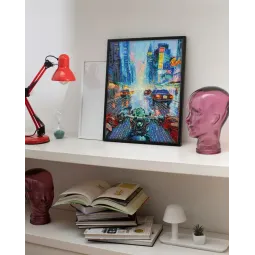 Pagrindinis rinkinys siuvinėjimui karoliukais „Pabėgimas nuo rutinos“ 26x33 cm AAB-944