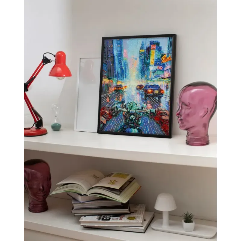 Haupt-Perlenstickerei-Set "Dem Alltag entfliehen" 26x33 cm AAB-944