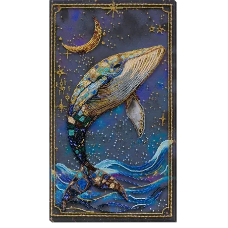 Kit de broderie de perles principal "Lord of the Depths" 21x37 cm AAB-942
