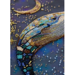 Main Bead Embroidery Kit "Lord of the Depths" 21x37 cm AAB-942