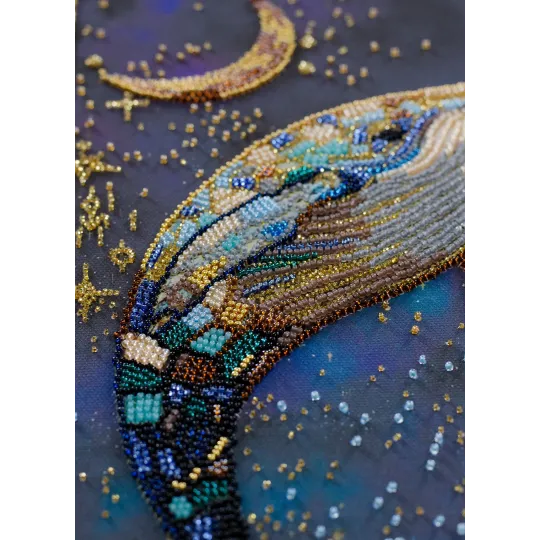 Kit de broderie de perles principal "Lord of the Depths" 21x37 cm AAB-942