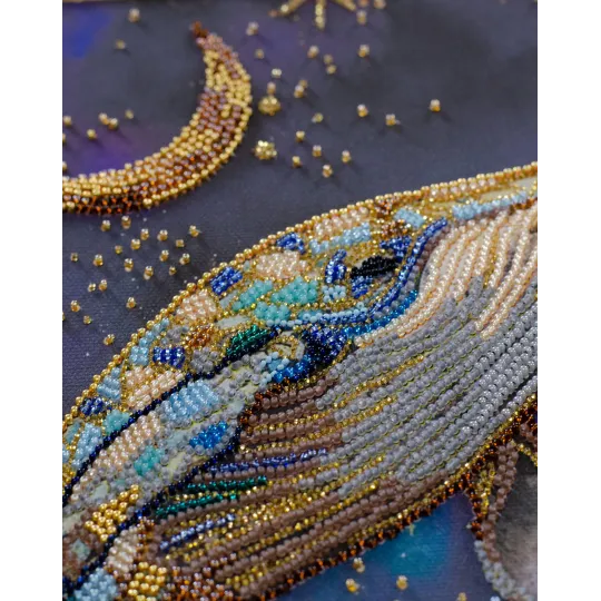 Kit de broderie de perles principal "Lord of the Depths" 21x37 cm AAB-942