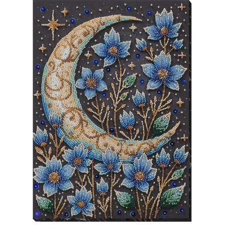 Kit de broderie de perles principal "Une nuit magique" 22x31 cm AAB-941