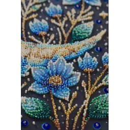 Main Bead Embroidery Kit "A magical night" 22x31 cm AAB-941