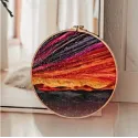 Nurge Quilting Buchen-Stickrahmen 70 cm 260-13