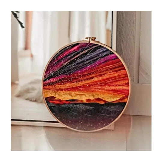 Anneau de broderie Nurge en hêtre 50 cm 260-11