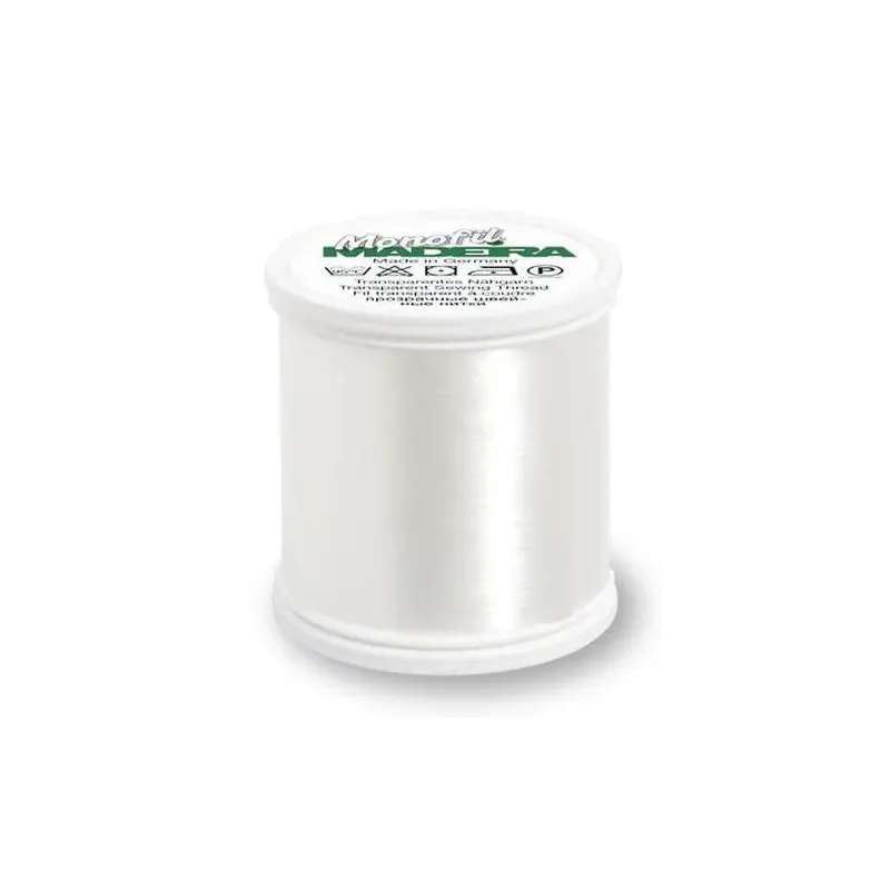 Madeira MONOFIL N60 200 м. швейные нитки (белые) M9760W200