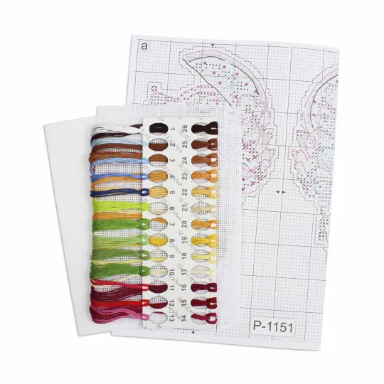 Набор для вышивания крестиком «Вкус лета» 16x8 см SR-1151