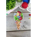 Набор для вышивания крестиком «Вкус лета» 16x8 см SR-1151