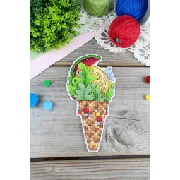 Набор для вышивания крестиком «Вкус лета» 16x8 см SR-1151