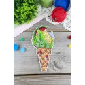 Kreuzstich-Set „Sommergeschmack“ 16x8 cm SR-1151