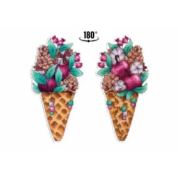 Cross stitch kit "Taste of winter" 16x8 cm SR-1150