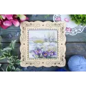 Набор для вышивания крестиком "Первые цветы" 11x11 см SM-999