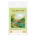 Kreuzstich-Set "Farben des Sommers" 11x11 cm SM-1232