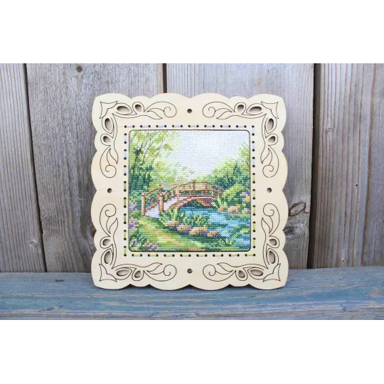 Kreuzstich-Set "Farben des Sommers" 11x11 cm SM-1232