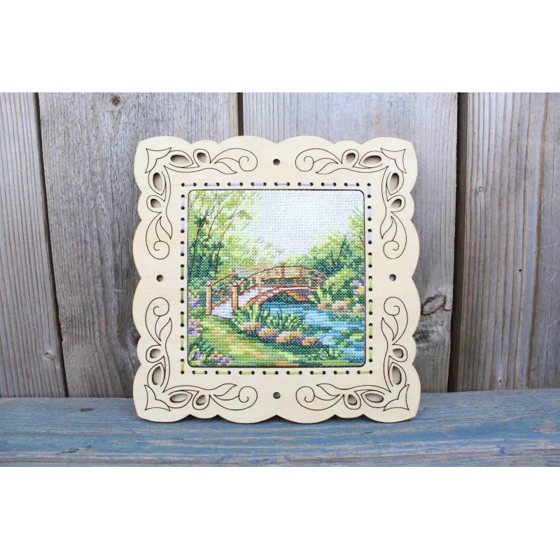 Kreuzstich-Set "Farben des Sommers" 11x11 cm SM-1232