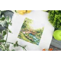 Kreuzstich-Set "Farben des Sommers" 11x11 cm SM-1232