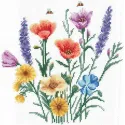 Kreuzstich-Set "Sommerfarben" 17 х 17 cm SANK-70
