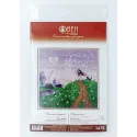 Kreuzstich-Set "Frühlingsbrise" 18x18 cm S1675