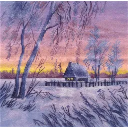 Cross stitch kit "Winter evening" S1669