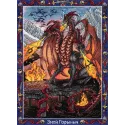 Kreuzstich-Set PANNA "Slawische Mythologie. Zmei Gorynich" 27 x 36,5 cm PVS-7440