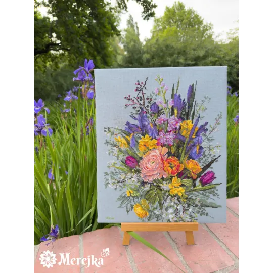 Kit de point de croix "Garden Awakening" 40х31 cm SK271