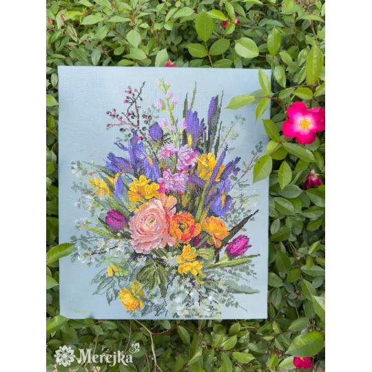 Kit de point de croix "Garden Awakening" 40х31 cm SK271