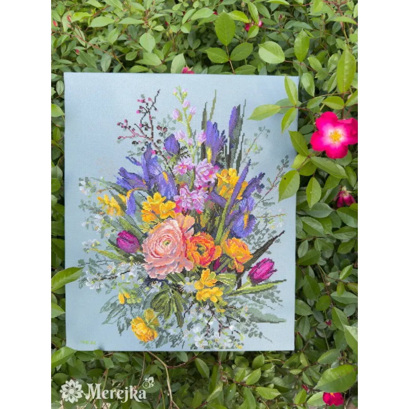 Kit de point de croix "Garden Awakening" 40х31 cm SK271