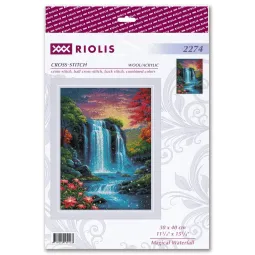 Kreuzstich-Set "Magischer Wasserfall" 30x40 cm SR2274