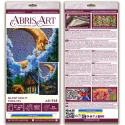 Hauptperlen-Stickset. Stille Nacht 17x30 cm AAB-948