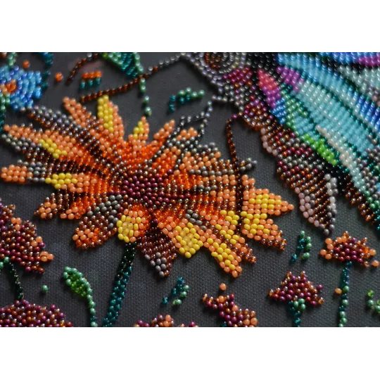 Набор для вышивки бисером. Оттенки лета 26x39 см AAB-947