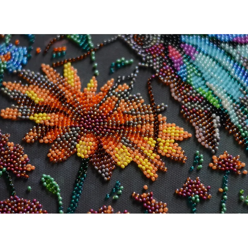 Набор для вышивки бисером. Оттенки лета 26x39 см AAB-947