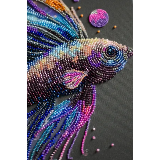 Kit de broderie de perles principal. Vagues de couleur 21x36 cm AAB-946