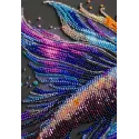 Kit de broderie de perles principal. Vagues de couleur 21x36 cm AAB-946