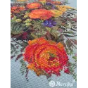 Kit de point de croix "Pétales ensoleillés" 39x31 cm SK270