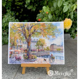 Cross stitch kit "Chasing Morning Light" 29x39 cm SK269