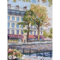 Cross stitch kit "Chasing Morning Light" 29x39 cm SK269