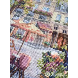 Cross stitch kit "Chasing Morning Light" 29x39 cm SK269