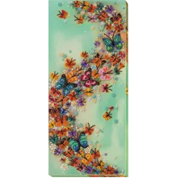 Main Bead Embroidery Kit "Multicolored Wind (Deco Scenes)" 20x45 cm AAB-591