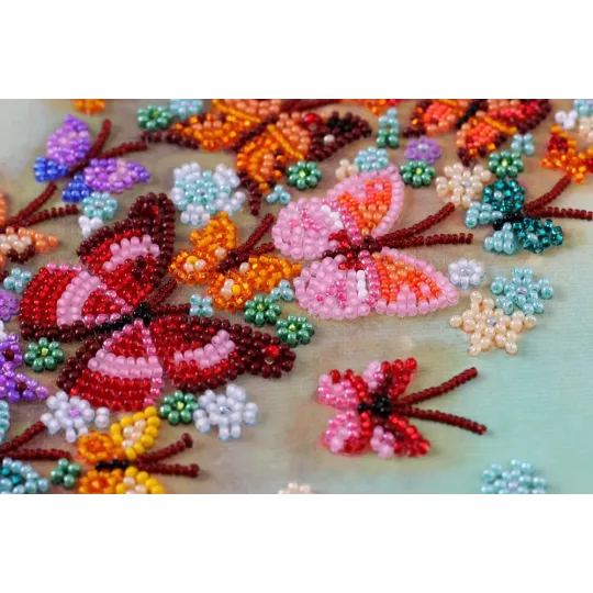 Главный набор для вышивания бисером "Разноцветный ветер (Deco Scenes)" 20x45 cm AAB-591