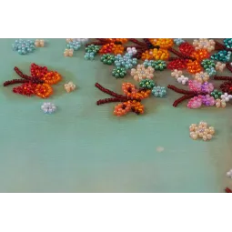 Kit de broderie de perles principal "Vent Multicolore (Scènes Déco)" 20x45 cm AAB-591