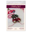 Dekorationsset - Weihnachtsauto 7x6,6 cm AAD-211