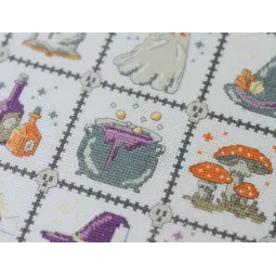 Siuvinėjimo kryželiu rinkinys "Magija pradedantiesiems" 21x23 cm AAH-282